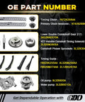 Beefed Up All In One 5.4L Timing Chain Kit With Water Pump And Oil Pump For 2004 To 2009 Ford F150 And 2005 To 2010 Lincoln Navigator