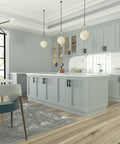 Modern kitchen with 30 Pack Matte Black Cabinet Pulls 3 Inch T Bar Drawer Handles For Your Kitchen Cabinets And Cupboards Built To Last Durable Stainless Steel
