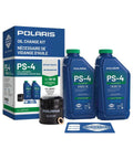 Full Synthetic 5W50 Powersports Oil Change Kit With Oil Filter And Drain Plug Washer For 4 Cycle Engines product image
