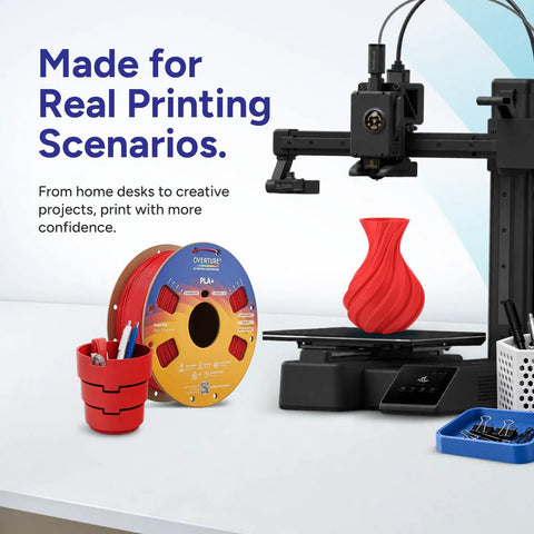 Premium Blue PLA Plus 3D Printer Filament 1.75mm 1kg Roll Flies At High Speed With Smooth Sailing Extrusion And Rock Solid Layer Bonding For Killer Crisp Detail Projects