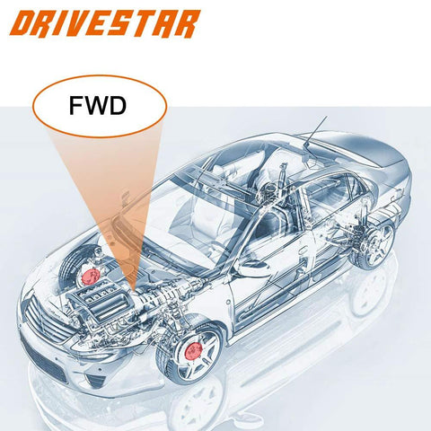 Illustration of Beefy Rear Driver And Passenger Side Wheel Hub And Bearing Assembly For Hyundai Azera 2011 To 2017 Sonata 2010 To 2014