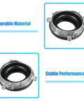 Heavy Duty Pair Of Front Automatic Locking Hub Actuator Assembly For Ford F150 Expedition Mark Lt Straight Bolt On No Headache Install Replace 7L1Z3C247A durable and stable components shown from side angle.