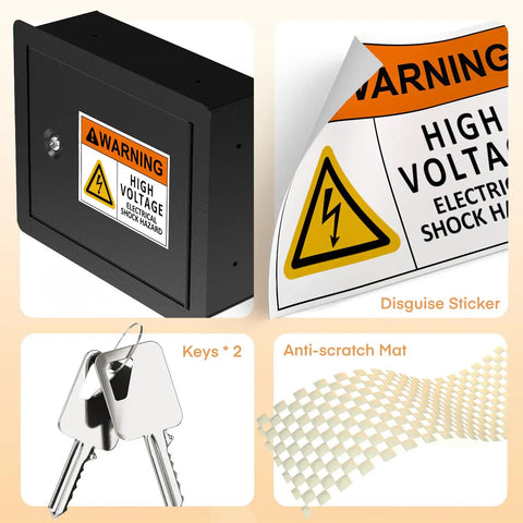 Rock Solid In Wall Steel Safe With Concealed Panel discreet front key lock security accessories sticker keys mat