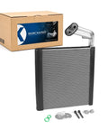 Front AC Evaporator Core Featuring Parallel Flow Design For Nissan Altima Murano Maxima Pathfinder Or Infiniti JX35 QX60 with mounting parts.