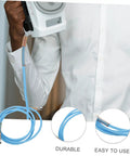 High Temperature PTFE Steam Hose for Irons and Steam Cleaners Lightweight and Easy Install Replacement Flexible Durable Hose with Wide Fittings for Steam Ironing and Cleaning