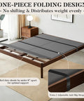 Heavy Duty Bunkie Board King Size 76X80 Real Deal Mattress Support That Cuts Down Saggin Fast Keeping Your Sleep Game Strong With A Breathable Wood Base Built Tough For Any Bedroom Setup on a bed frame with anti-slip straps.