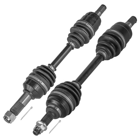 Honda Rancher 420 Front Left And Right Beefy Axle Set For Trx420Fm1 And Trx420Fm2 2014 2015 2016 4x4 Auto DCT ES EPS Heavy Duty Replacement Shafts Durable, pair front CV axles