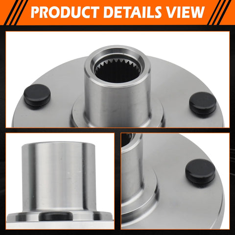 Beefy Front Wheel Hub Assembly For Hyundai Elantra 2011-2012, Elantra Coupe 2013, Veloster 2012-2016 And Kia Forte 2014-2018