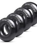 Four heavy duty 13x6.50-6 inner tubes with TR-13 straight valve for Razor Dirt Quad ATV golf cart riding mower tractor trailer