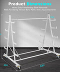 Five Tier Heavy Duty Mobile Lumber Cantilever Storage Rack On Wheels For Garage Workshop Shed Basement Holds Long Parts Up To 2000 Lbs 53 By 52 By 44 Inches front view