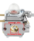 Beefed Up Heavy Duty Carburetor Fuel Line Kit For 753-06190 Craftsman WS2100 WS2200 WS2400 Grass Trimmer, close-up view