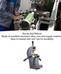 Heavy Duty Wood Lathe Steady Rest For 0618 7x12 7x14 Lathes with Three Point Support, aluminum, used for precision woodturning.