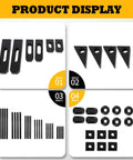 Heavy Duty 58-Piece T-Slot Clamp Kit With 1/2 And 3-8 Studs showing various black steel clamps and related hardware.