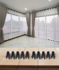 80 Piece Spring Partition Pin Set For Window Blinds And Cabinets Pro Grade PP Pins With Iron Core Transfer Shaft For Rock Solid Built To Last Furniture Repair Hardware Kit, black pins on floor
