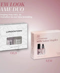 Instant Smudge Fix For Nails Smooths Dents And Imperfections Quick Dry Top Coat Booster Prime Manicure Glow Up Pack in new packaging.