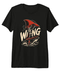Wing Foiling Tee For Wing Surf Enthusiasts And Wing Foil Riders Premium Tri Blend Shirt With Water Sports Dope Vibe Comfortable Casual Wear