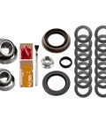 Motive Gear R35JRTPK Timken bearing kit for Dana 35 Jeep axles, top view: two tapered bearings, seals, grease packs.