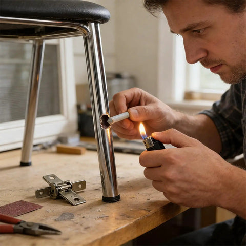 Low Temperature Welding Rods For Easy Home Repairs And Metal Restoration, 3.15 x 0.39 x 0.39 Inch Sticks, metal chair repair