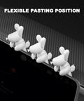 Tesla Dog Mode Center Screen Ornament Set for Model Y 2026 and Model 3 2017-2026 with Juniper Accent on Display