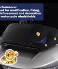 Titanium Windshield Bolts Set For Street Glide And Road Glide Dope Performance Screws High Strength Corrosion Resistant