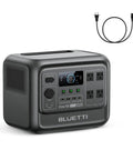 Elite 100 V2 Portable Power Station 1024Wh LFP Battery Solar Generator with 1800W AC Output, front view, cord included