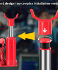 2 In 1 Bottle Jack Adapter For 12 Ton And 20 Ton, Heavy Duty Universal Steel Jack Adapter For Safe Lifts, product view showing design