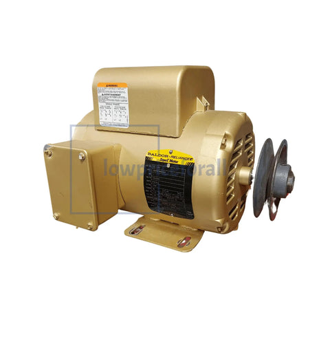 1 HP Capacitor-Start Capacitor-Run Single-Phase Motor, 1725 RPM, 60 Hz, 115/230V AC, 56 Frame, shown in side angle view