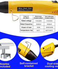 Mini heat gun part of Heat Shrink Solder Seal Wire Connector Kit With Mini Heat Gun For Marine And Auto Use Waterproof Electrical Repair Kit