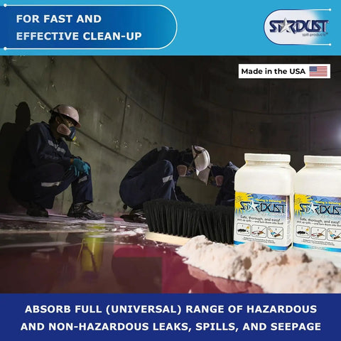 Vehicle Spill Kit Ready To Go With Heavy Duty Duffle And PPE Gear, Quick Response Absorbent Kit For Chemicals And Paint Spills, Includes Two 5 Quart Dispensers, Broom Head, Dust Pan, Handles, And 10 Disposal Bags