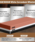 Chisel Sharpening Jig And Wood Honing Guide With Adjustable Angle Fixture And Dual Sharpening Stones for 3000# and 8000# whetstones.