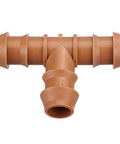 Drip Irrigation Fittings Kit For One Half Inch Tubing, T-shaped barbed connector, part of 20 pieces with couplings and elbows
