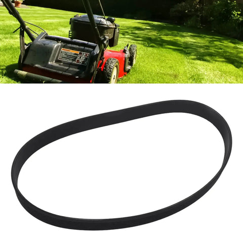 260J10 Rubber Drive Belt for Lawn Mower, 1 Inch Wide, 26 Inch Circumference, 10 Rib Synchronous Closed Loop Belt near lawn mower