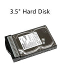 3.5-inch hard disk drive with visible brand label, designed for data storage and compatible with desktop computers and servers.
