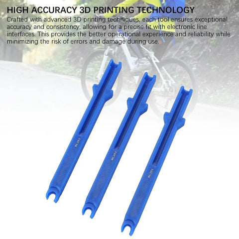 3 Piece Di2 Wire Disassembly And Assembly Kit For Bicycle Electronic Shifting Systems With High Precision 3D Printed Cable Plug Unplug Tools