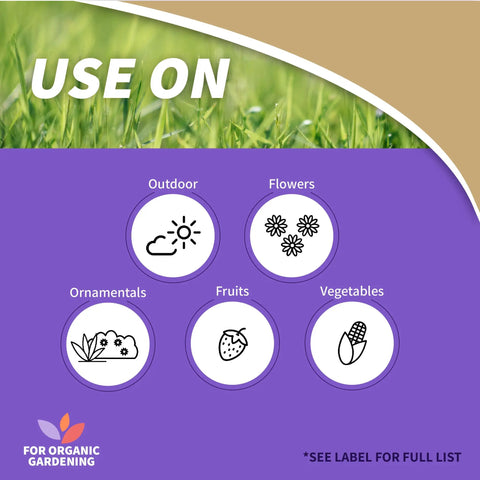 Captain Jacks Copper Fungicide Ready To Use Spray For Organic Gardening 32 Oz Controls Fungal Diseases Safe For Organic Use Chart
