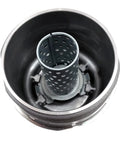 Top view of Oil Filter Kit With Housing Cap And Cap Plug, Includes APSG Wrench And Crush Washer for 04152-YZZA1 and 15620-31060 15643-31050.