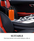 Level Up Your Road Trip Game With This 1000ml Portable Car Kettle Made From Sturdy Stainless Steel To Whip Up Fresh Hot Drinks Anywhere You Roll For Reliable Daily Commutes in car.