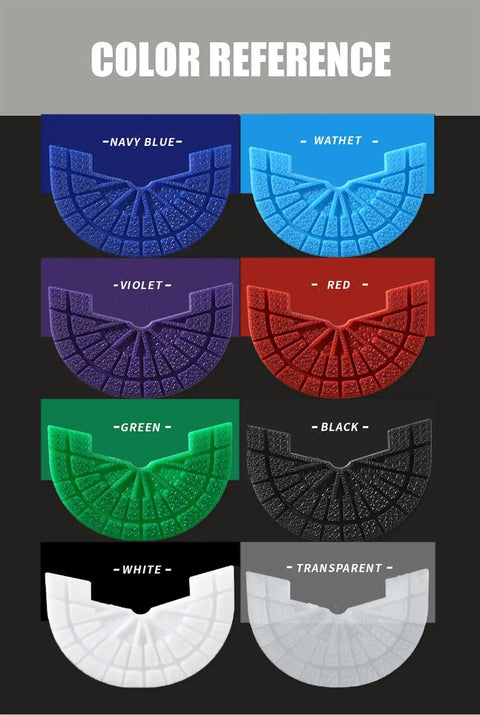 Color options for Sneaker Heel Protector With Dope Self Adhesive Upgraded Non Slip Pads And Shoe Heel Repair Plates