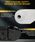 Heavy Duty Engine Motor And Transmission Mount Kit For Smart Fortwo 2008 To 2015 1.0 Liter And Electric showing quality steel and rubber.