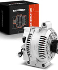 Plug And Play 12V 115Amp Alternator For Ford Explorer 2004 To 2008 Explorer Sport Trac Ranger 2006 To 2009 Mazda B4000 2006 To 2009 Mercury Mountaineer 4.0L Clockwise Six Groove Pulley displayed with packaging