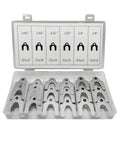 Pro-Grade Universal Car Alignment Shim Kit With 144 Pieces Across Four Sizes 1/64 in 1/32 in 1/16 in 1/8 in Camber Spacers