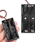 Dual Aa Battery Holder With Prewired Leads Two Pack 3 Volts Output Case For Diy Electronics Sensor Circuits And Led Projects in hand