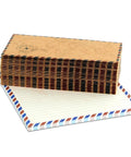 48 Pack Letter Writing Stationery Paper And Envelopes Set With Vintage Travel Design For Handwritten Letters And Snail Mail, 6.9 X 9.25 Inches, Nostalgic Lined Paper, Great For Personal Notes
