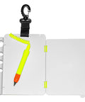 Foldable Dive Slate With Pencil For Scuba And Tech Diving Underwater Writing Board That Clips To Your BCD Folds Flat For Pro Divers