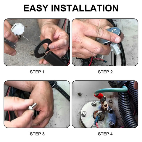Installation process of 5 Hole Fuel Tank Gasket Kit for Marine Electric and Mechanical Senders, Fits 03572810 Style
