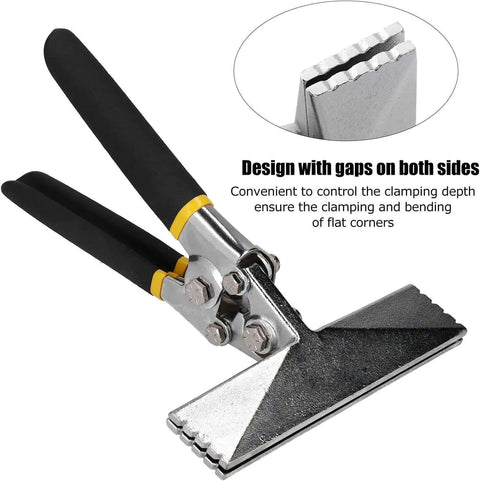 Heavy Duty Non Slip Handle Sheet Metal Pliers For Bending And Flattening Metal Sheets with ergonomic grip and durable steel construction