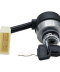 Six Wire Ignition Switch Key For DuroMax Generators Includes Two Keys, yellow connector, black casing