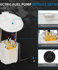 Beefed Up Electric Fuel Pump Module Replacement For 2005 Through 2015 Chrysler 300 Dodge Challenger Charger Magnum With Sending Unit