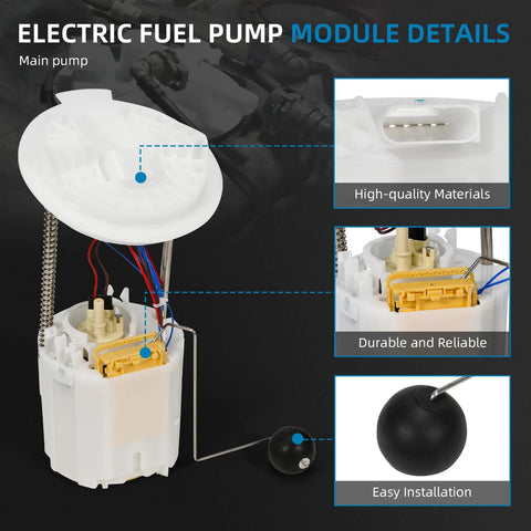 Beefed Up Electric Fuel Pump Module Replacement For 2005 Through 2015 Chrysler 300 Dodge Challenger Charger Magnum With Sending Unit