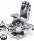 Plug And Play Front Right Steering Knuckle And Wheel Bearing Hub Assembly For Ford Focus 2000 2001 2002 2003 2004 Passenger Side Direct Fit Replacement ABS And Non ABS Compatible, close-up view